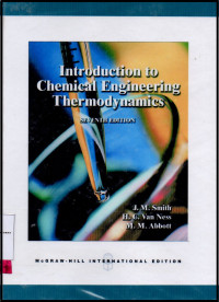 Introduction to Chemical Engineering Thermodynamics