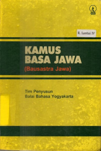 KAMUS BASA JAWA (BAUSASTRA JAWA)