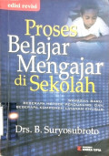 PROSES BELAJAR MENGAJAR DI SEKOLAH (WAWASAN BARU, BEBERAPA METODE PENDUKUNG, DAN BEBERAPA KOMPONEN LAYANAN KHUSUS)
