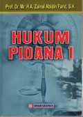 Hukum Pidana 1
