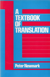 A Textbook of Translation