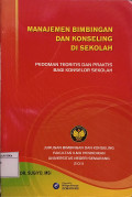 Manajemen Bimbingan Dan Konseling Di Sekolah