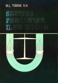 Sekitar Pengantar Ilmu Hukum