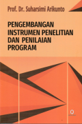 Pengembangan Instrumen Penelitian dan Penilaian Program