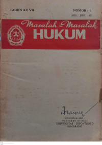 Masalah-masalah Hukum