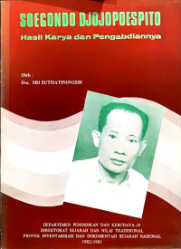 Soegondo Djojopoespito: Hasil Karya dan Pengabdiannya