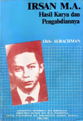 Irsan M.A. Hasil Karya dan Pengabdiannya