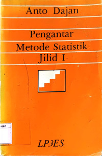 Pengantar Metode Statistik Jilid 1