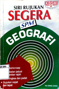 Siri Rujukan Geografi SPM
