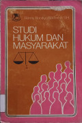 Studi Hukum dan Masyarakat
