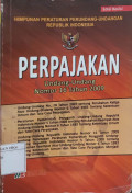 Perpajakan: Undang - Undang No. 16 Tahun 2009