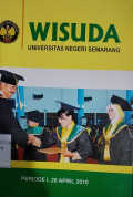 Wisuda Universitas Negeri Semarang Periode I, 20 April 2010