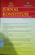 Jurnal Konstitusi Pusat Kajian Konstitusi Universitas Negeri Semarang Vol 1 November 2009
