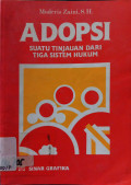 Adopsi: Suatu Tinjauan dari Tiga Sistem Hukum