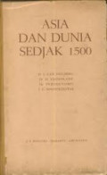 Asia dan Dunia Sedjak 1500: Sejarah Umum Dalam Bentuk Monografi