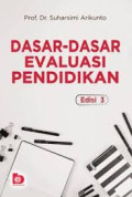 Dasar-Dasar Evaluasi Pendidikan