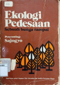 Ekologi pedesaan: sebuah bunga rampai
