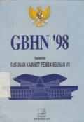 GBHN 1998 beserta Susunan Kabinet Pembangunan VII