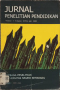 Jurnal Penelitian Pendidikan No 1 Vol XVIII 2002