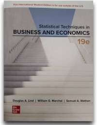 Statistical Techniques in Business and Economics