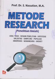 Metode Research (Penelitian Ilmiah)
