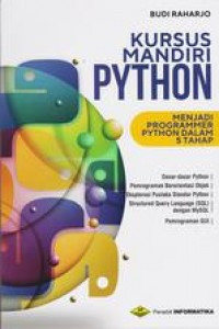 Kursus Mandiri Python: Menjadi Programmer Python Dalam 5 Tahap