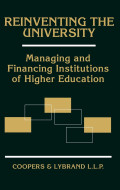 Reinventing The University Managing and Financing Institutions of Higher Education