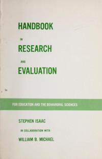 Handbook In Research And Evaluation