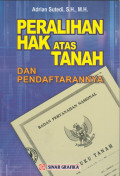 Peralihan Hak Atas Tanah dan Pendaftarannya