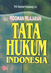 Pedoman Pelajaran Tata Hukum Indonesia
