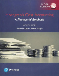 Horngren's Cost Accounting : A MAnagerial Emphasis