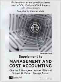 Suplement to Management And Cost Accounting
