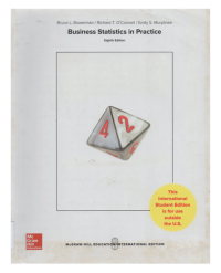 Business Statistics in Practice