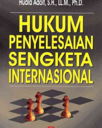 Hukum Penyelesaian Sengketa Internasional