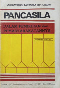 Pancasila dalam Pemikiran dan Pemasyarakatannya