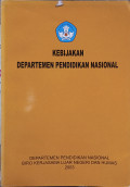 Kebijakan Departemen Pendidikan Nasional