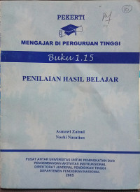Penilaian Hasil Belajar (Cet. 2005)