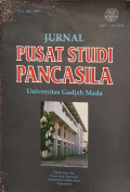 Jurnal Pusat Studi Pancasila UGM