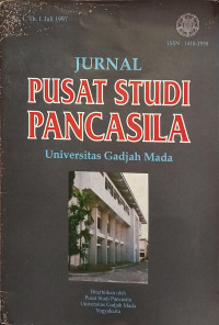 Jurnal Pusat Studi Pancasila UGM