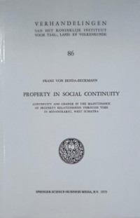 Property in Social Continuity
