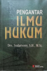 Pengantar ilmu hukum