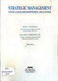 Strategic Management: Formulation, Implementation, And Control