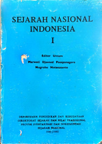 Sejarah nasional Indonesia I