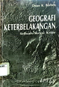 Geografi Keterbelakangan: sebuah survai kritis