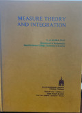 Measure Theory and Integration