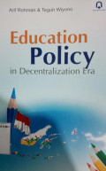 Education Policy: in Decentralization Era