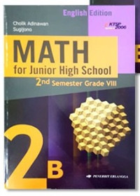 Math For Junior High School 2nd Semester Grade VIII (English Edition)