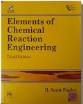 Elements of Chemical Reaction Engineering