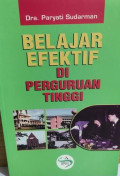Belajar Efektir di Perguruan Tinggi