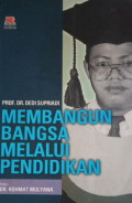 Membangun bangsa melalui pendidikan
